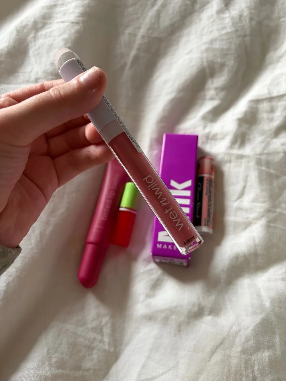 Makeup Lip Set with Bright Pink & Raspberry Shades